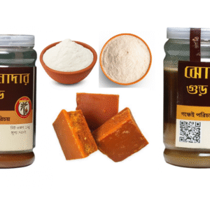 একটা কম্ব প্যাকেই পাবেন তিন ধরনের গুড় এবং দুই ধরনের আটা